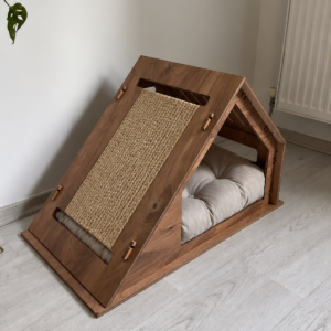 Vivonest Kedi Evi Orta 73x40x46 cm (Ceviz Tonu)